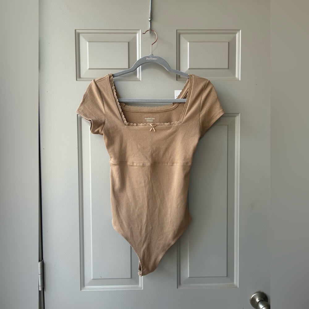SOLD American Eagle Tan Bodysuit